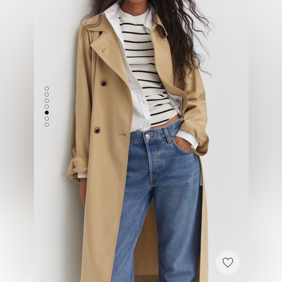 selling mango trench perfect for spring!! - Picture 7 of 10